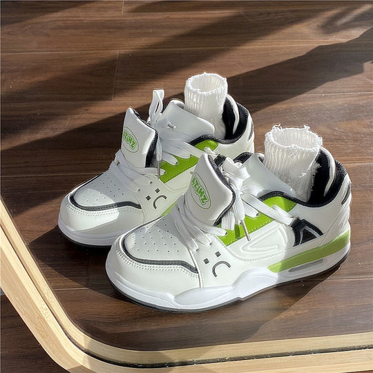 Damen Sportliche Sneakers mit Atmungsaktivem Obermaterial und Dämpfungssystem EB