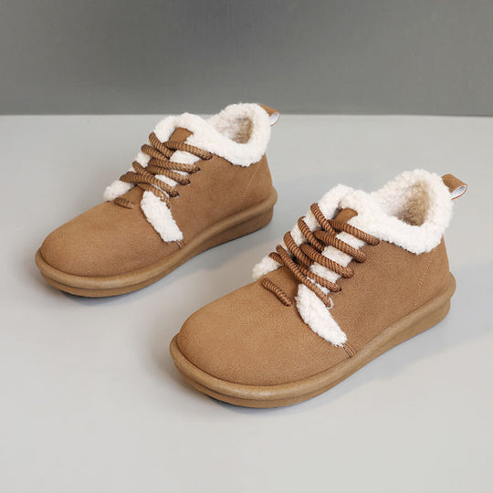 Damen gemütliche Sneaker mit kuscheligem Innenfutter EB