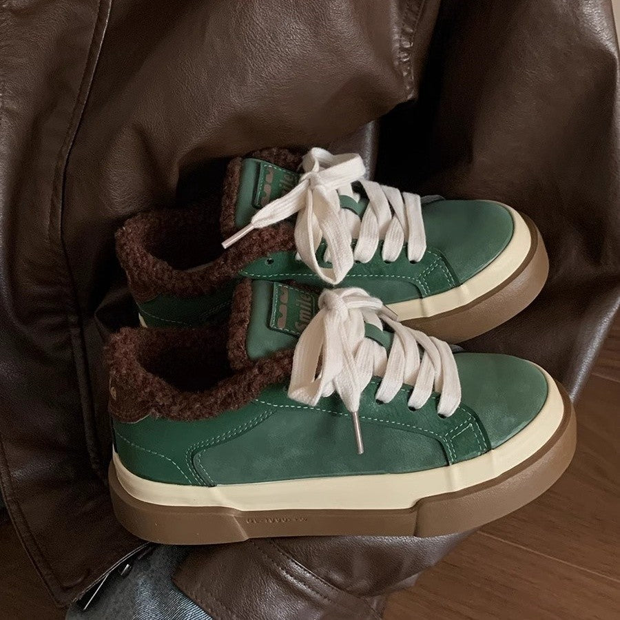 Damen Sneaker mit kuscheligem Innenfutter und robustem Obermaterial EB