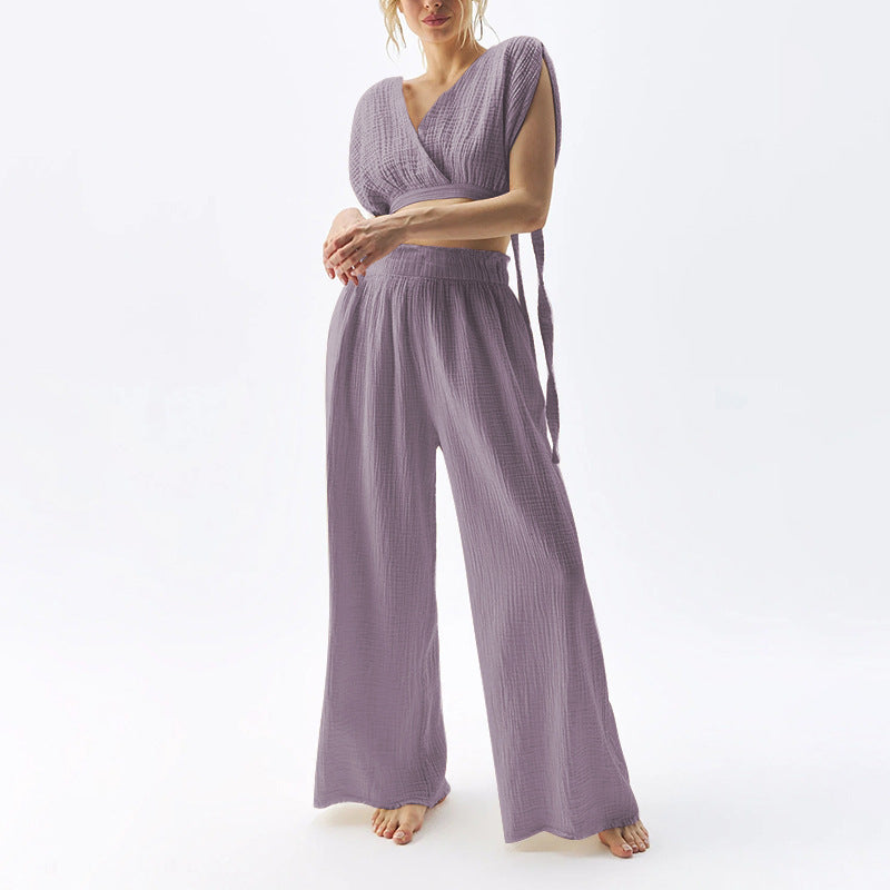 Damen Lässiger Two-Piece Jumpsuit EB