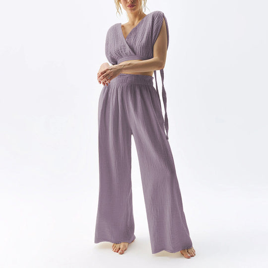 Damen Lässiger Two-Piece Jumpsuit EB