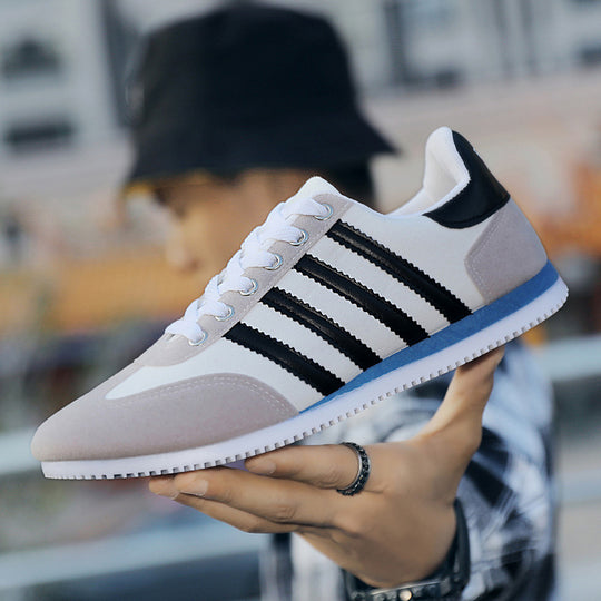 Damen Modische Freizeitsneaker mit niedrigem Profil und rutschfester Sohle EB