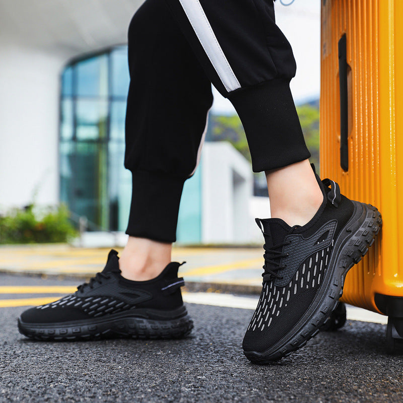 Damen Sportliche High-Performance Sneakers mit atmungsaktivem Mesh-Obermaterial und hochflexibler Sohle EB