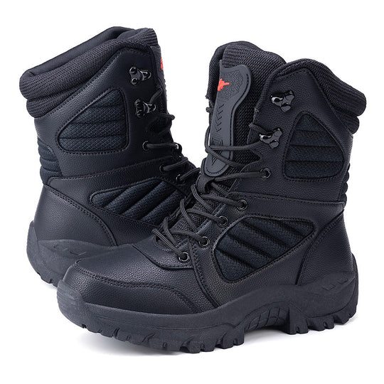 Herren robuste wasserabweisende Winterstiefel mit rutschfester Sohle EB