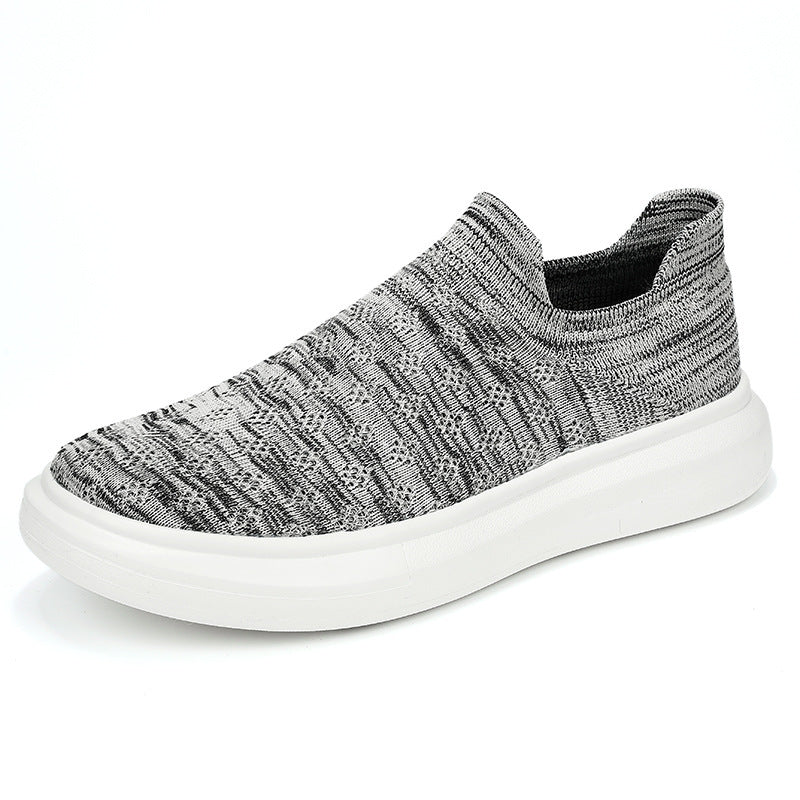 Damen Atmungsaktive Slip-On Sneakers mit elastischem Design EB