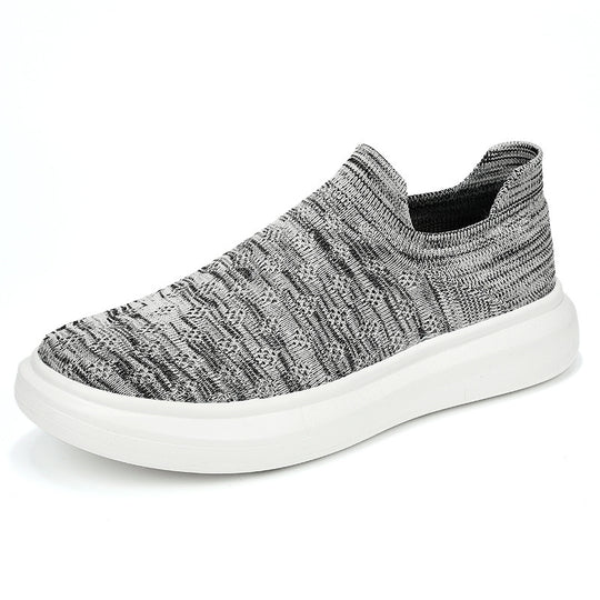Damen Atmungsaktive Slip-On Sneakers mit elastischem Design EB