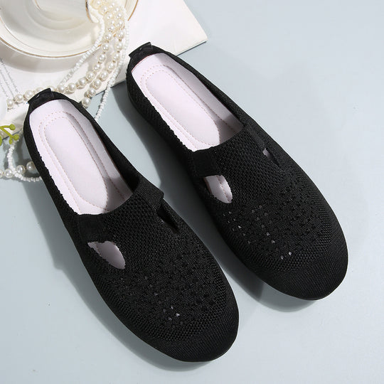 Damen Atmungsaktive Ballerinas mit innovativem Netzdesign EB