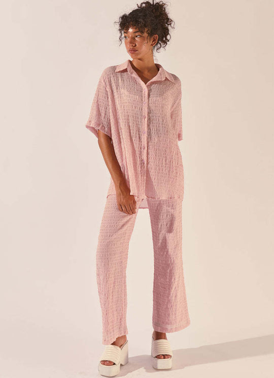 Damen luftiges und elegantes Zweiteiler-Set EB