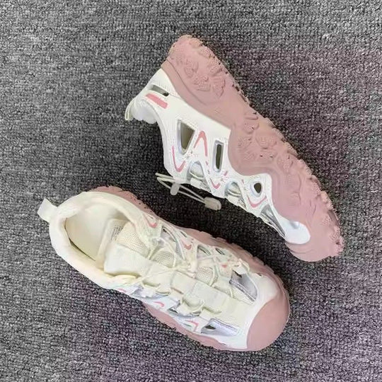 Damen Sportliche Sneakers mit dämpfender Sohle und innovativem Schnürsystem EB