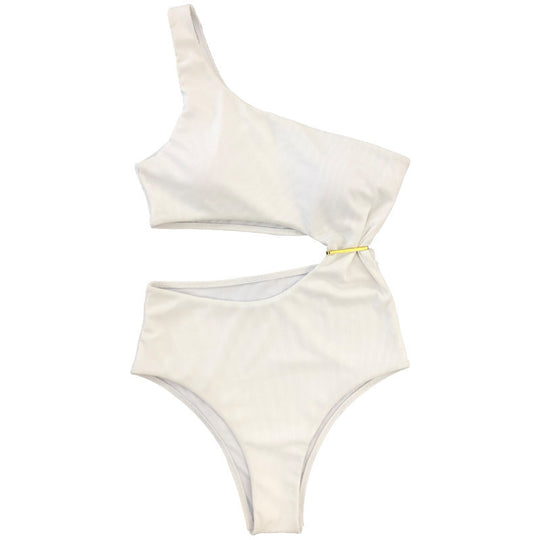 Damen Einseitiger Bikini mit hohem Bund EB