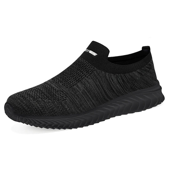Damen Slip-On Sneakers mit atmungsaktivem Strickobermaterial von EB