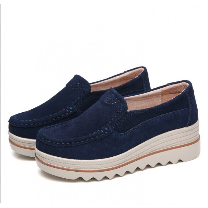 Damen Komfortable Slip-On Sneakers mit dämpfender Sohle EB