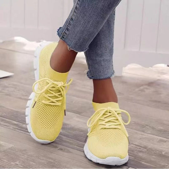Damen Atmungsaktive Lauf-Sneakers mit flexibler Sohle EB