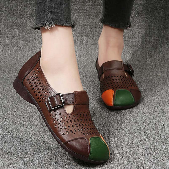Luftige Damensandalen mit Schnalle – Zoë EB