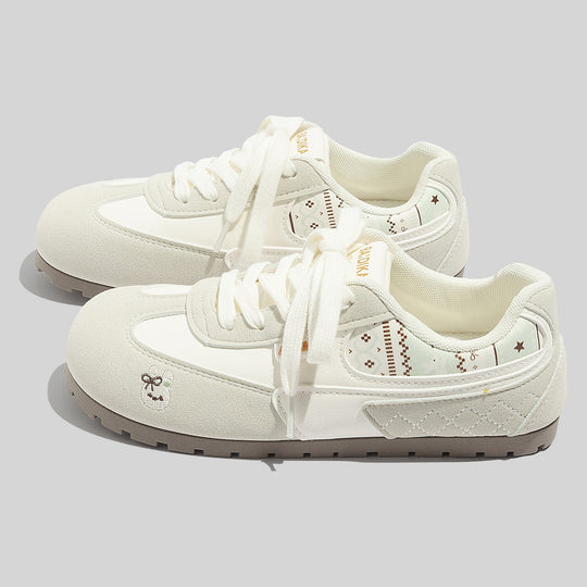 Damen Sneakers mit innovativen Tierapplikationen und bequemer Dämpfung EB