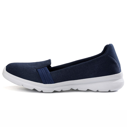 Damen Komfortable Slip-On Freizeitschuhe EB