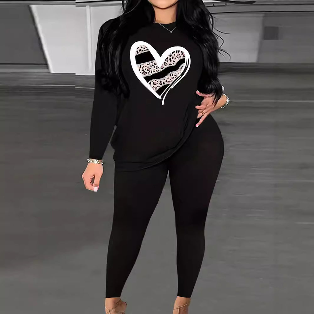 Damen Langarmshirt mit niedlichem Bärenmotiv und lässigem Schnitt EB