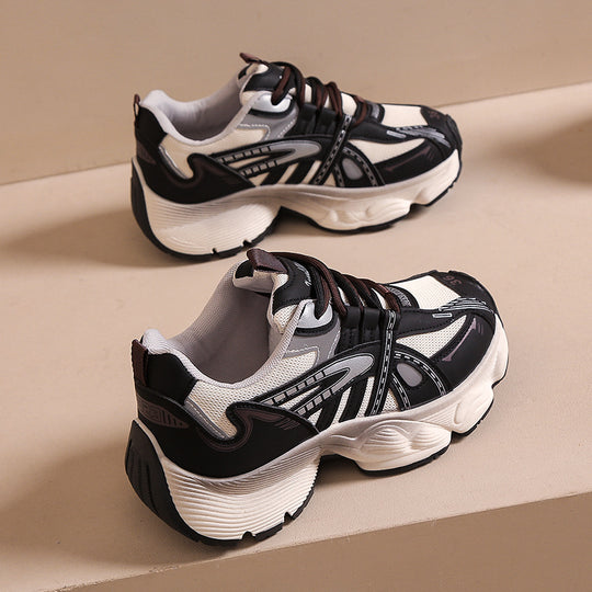 Damen Sportliche Lauf Sneakers mit dämpfender Technologie und atmungsaktivem Obermaterial EB