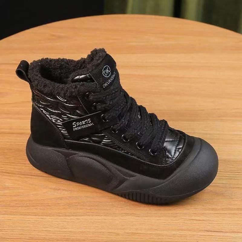 Damen Hochwertige Winterschuhe mit kuscheligem Innenfutter und rutschfester Sohle EB