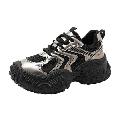 Damen Sportliche Lauf-Sneaker mit rutschfester Sohle und atmungsaktiver Struktur EB