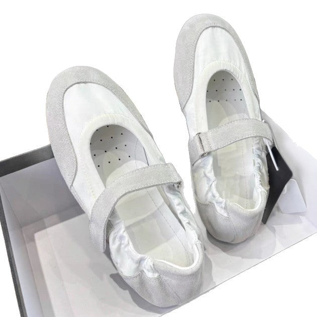 Damen elegante Mary Jane Ballerinas mit verstellbarem Riemchen EB