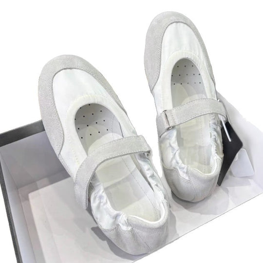 Damen elegante Mary Jane Ballerinas mit verstellbarem Riemchen EB