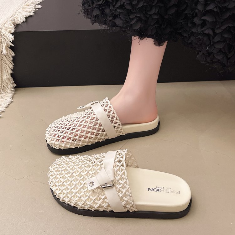 Damen moderne Slipper mit innovativem Waben-Design EB