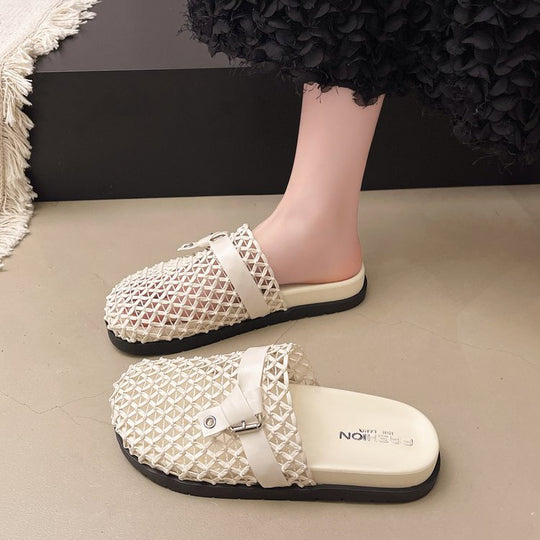 Damen moderne Slipper mit innovativem Waben-Design EB