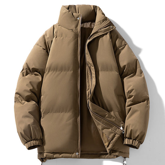 Herren gesteppte Kapuzen-Isolationsjacke mit Thermowattierung und Kordelzug EB