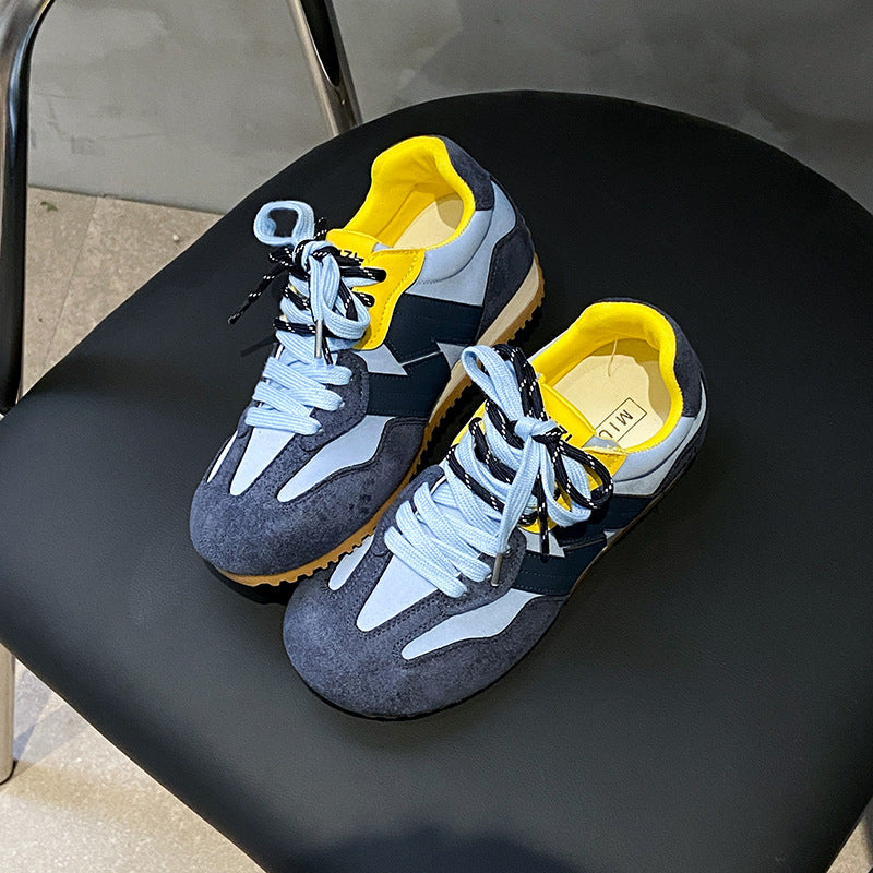Damen Sportliche Sneakers mit atmungsaktiver Obermaterialstruktur und dämpfendem Sohlenprofil EB