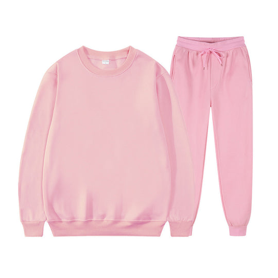 Damen Sportlicher Sweat-Anzug mit komfortablem Schnitt und elastischem Bund EB