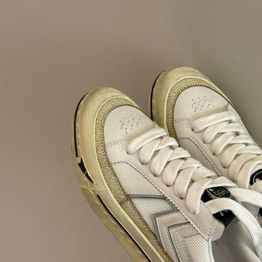 Damen Modische Sneakers mit atmungsaktivem Obermaterial und flexiblem Sohlenaufbau EB