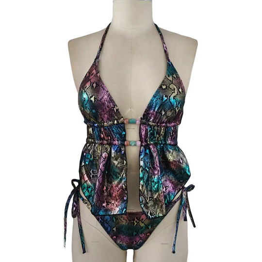 Damen Trendy Badeanzug mit einzigartigem Design EB