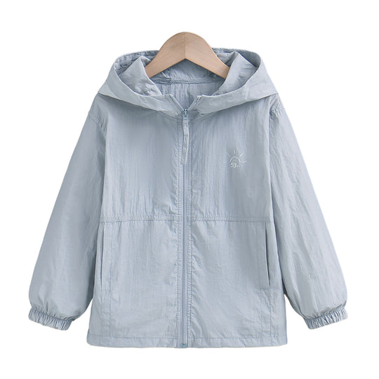 Damen nan leichte ultradünne UV-Schutz-Sommerjacke mit Kapuze R&B