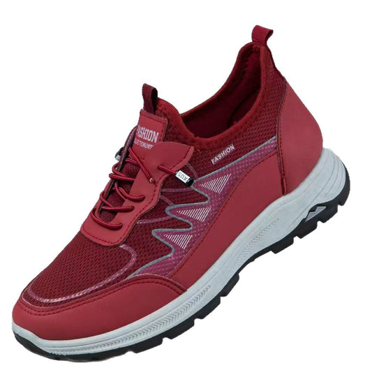 Damen Sportliche Mesh-Laufschuhe mit rutschfester Sohle EB