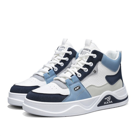 Damen Sportliche High-Top Sneakers mit stoßdämpfender Sohle und atmungsaktivem Obermaterial EB
