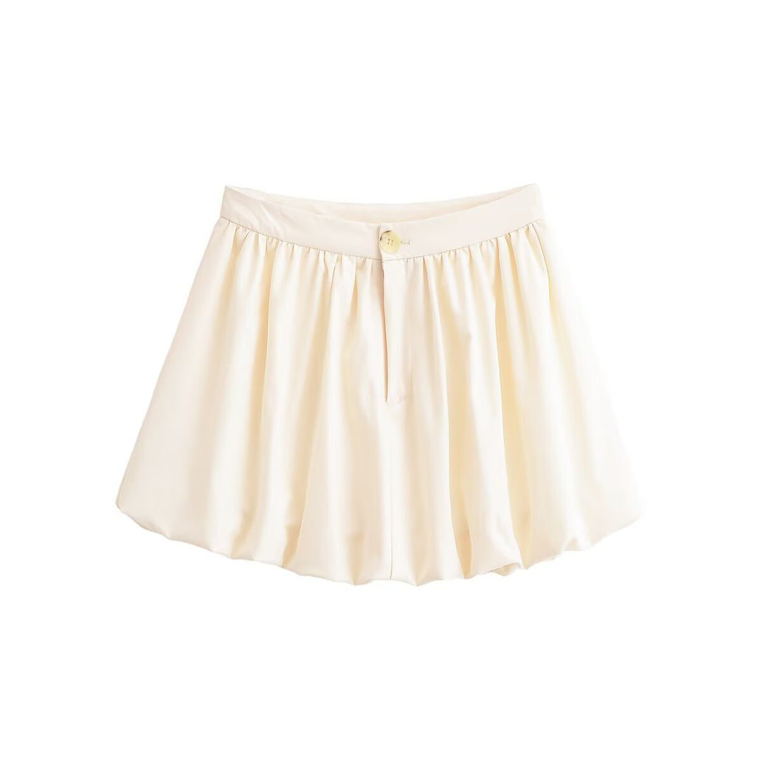 Damen Faltenrock mit elegantem Schnitt und zartem Stoff EB