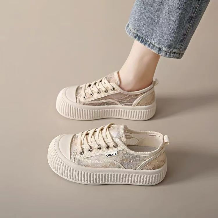 Damen Sneakers im modernen Design mit atmungsaktiver Netzstruktur EB