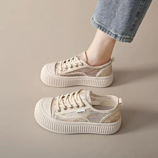 Damen Sneakers im modernen Design mit atmungsaktiver Netzstruktur EB