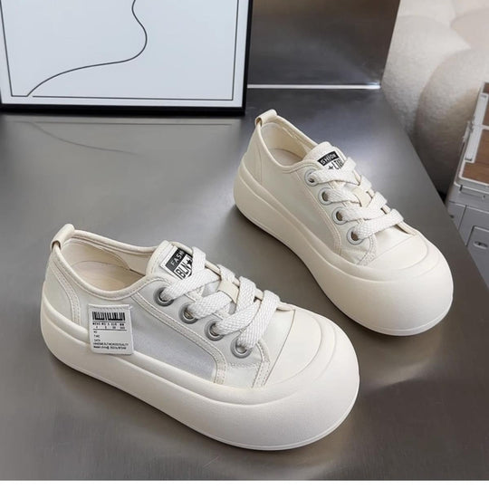 Damen modische Chunky-Sneaker mit bequemer Profilsohle EB