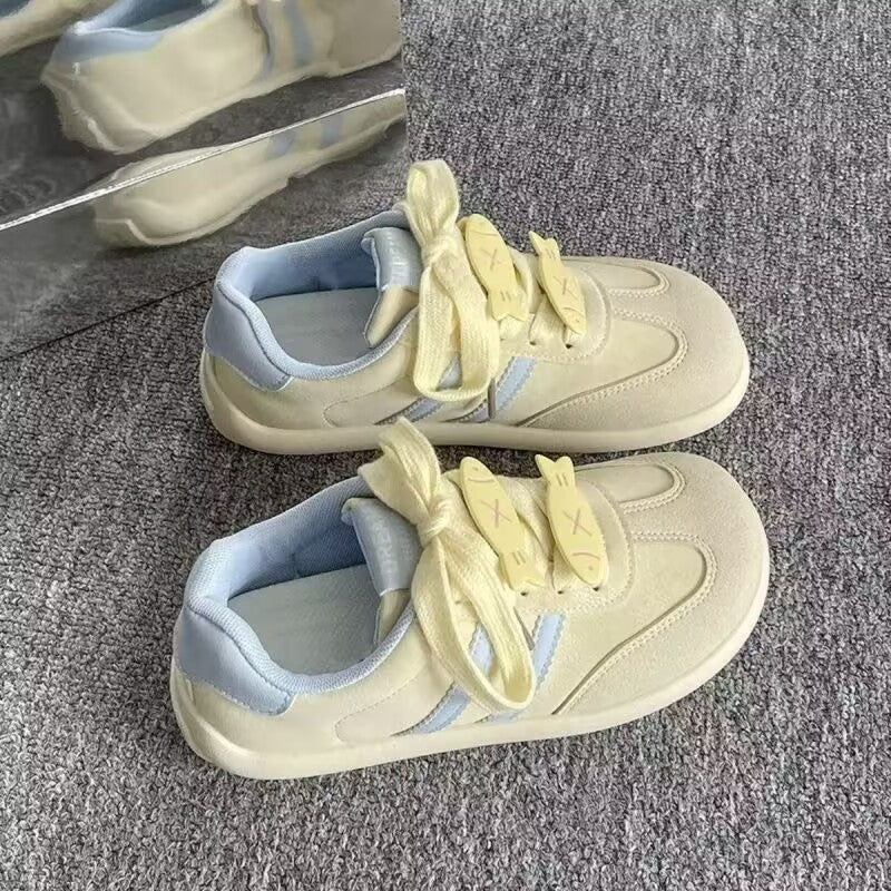 Damen Sneakers mit verspielten Tiermotiven und atmungsaktivem Obermaterial EB
