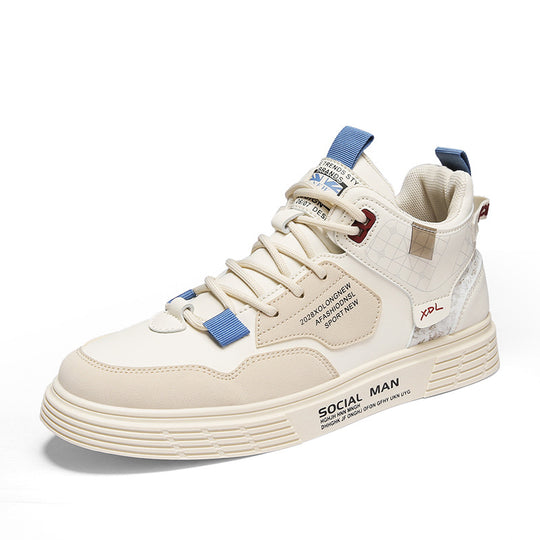 Damen Modische Freizeit-Sneaker mit stabiler Sohle und urbanem Design EB