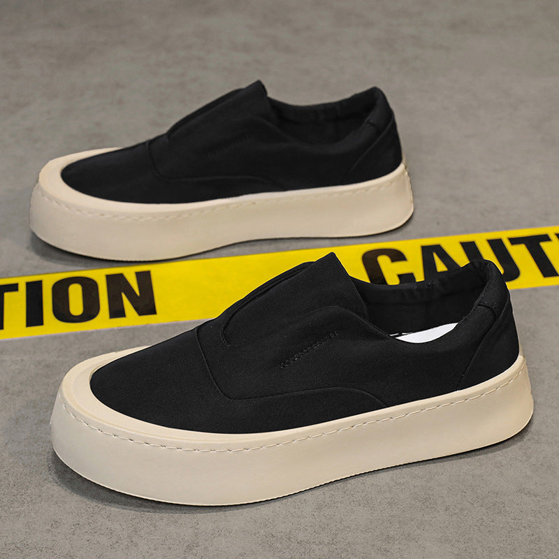 Damen Modische Slip-On Sneakers mit atmungsaktivem Obermaterial und dämpfender Laufsohle EB