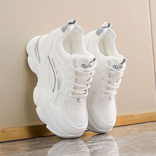 Damen atmungsaktive Komfort-Sneaker mit dämpfender Sohle EB
