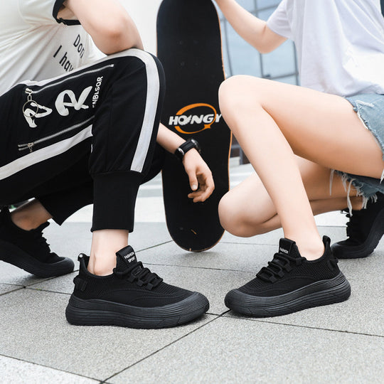 Damen Atmungsaktive Alltagssneaker mit rutschfester Sohle und flexiblem Design EB