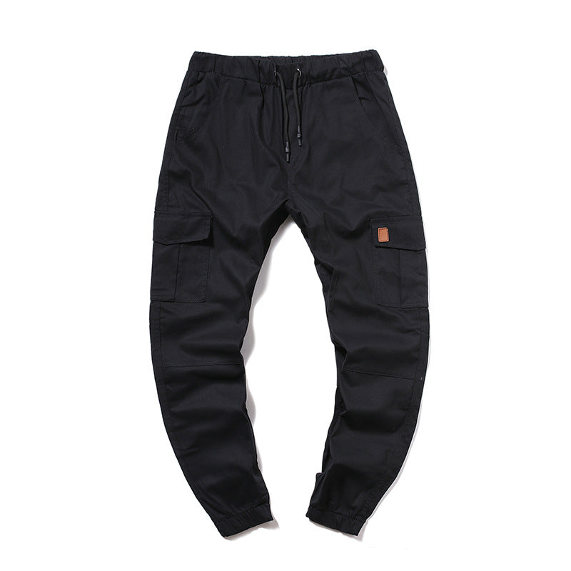 Herren Cargo-Hose mit elastischem Bund und praktischen Taschen EB