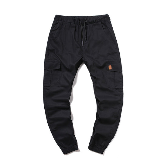 Herren Cargo-Hose mit elastischem Bund und praktischen Taschen EB