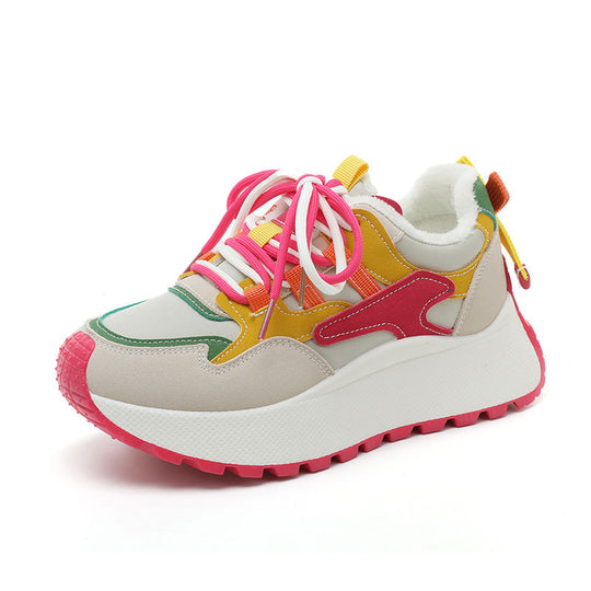 Damen Sportliche Sneaker mit atmungsaktiven Obermaterialien und isolierendem Innenfutter EB