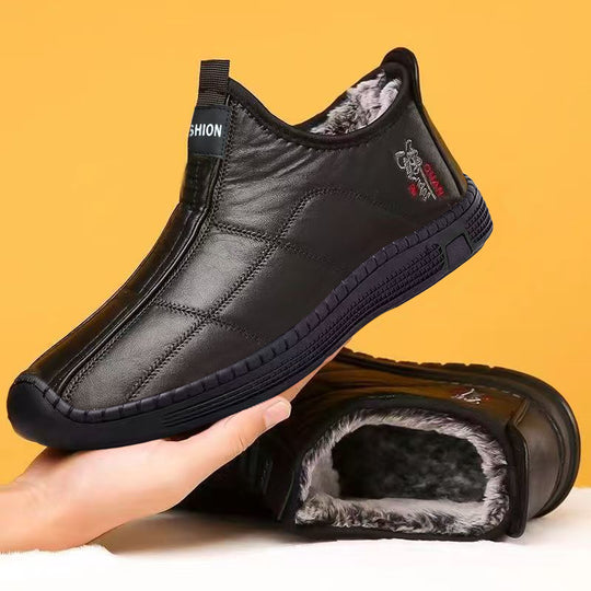 Damen Bequeme und isolierte Stiefeletten mit rutschfester Sohle EB