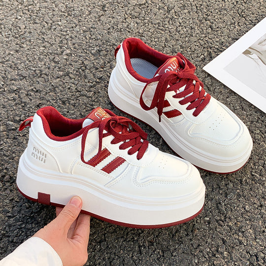 Damen Chunky Sneaker mit hochgradiger Dämpfung und atmungsaktiver Oberflächenstruktur EB